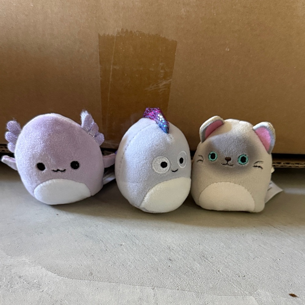 Squishmallow’s 2.5”